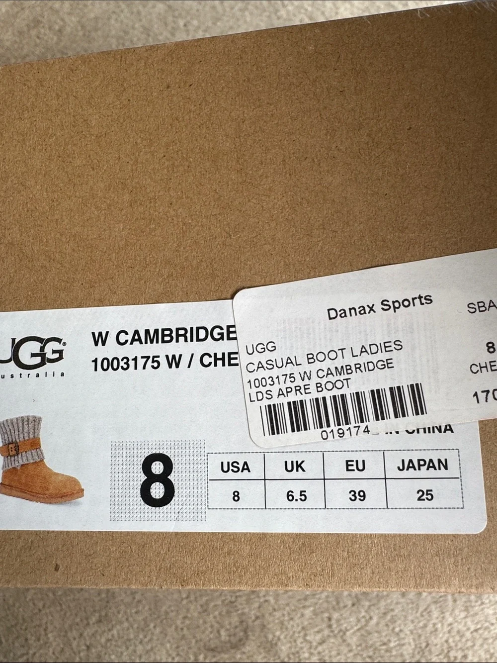 UGG australia cambridge